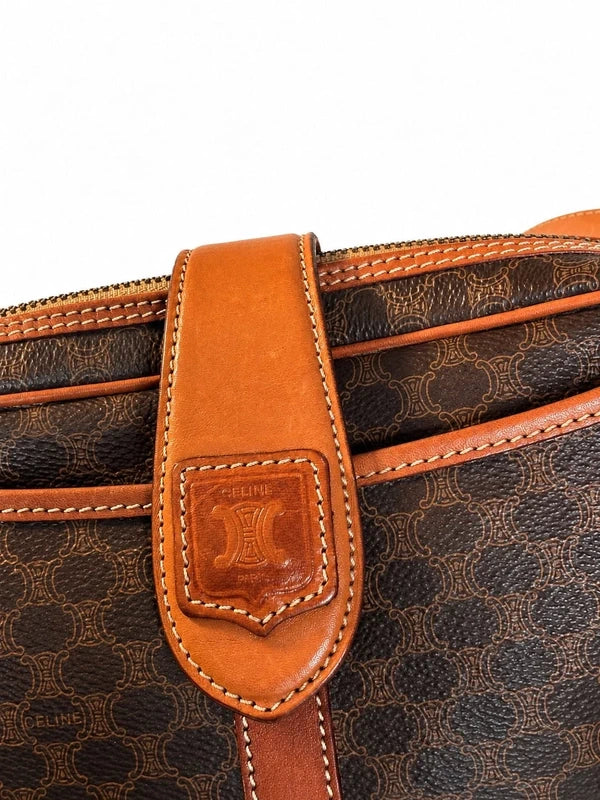 Vintage Céline Macadam Crossbody Tas – foto 5