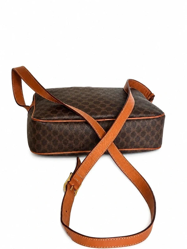 Vintage Céline Macadam Crossbody Tas – foto 4