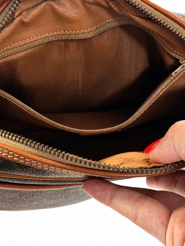 Vintage Céline Macadam Crossbody Tas – foto 6