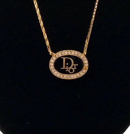 Vintage Christian Dior Ketting – foto 3