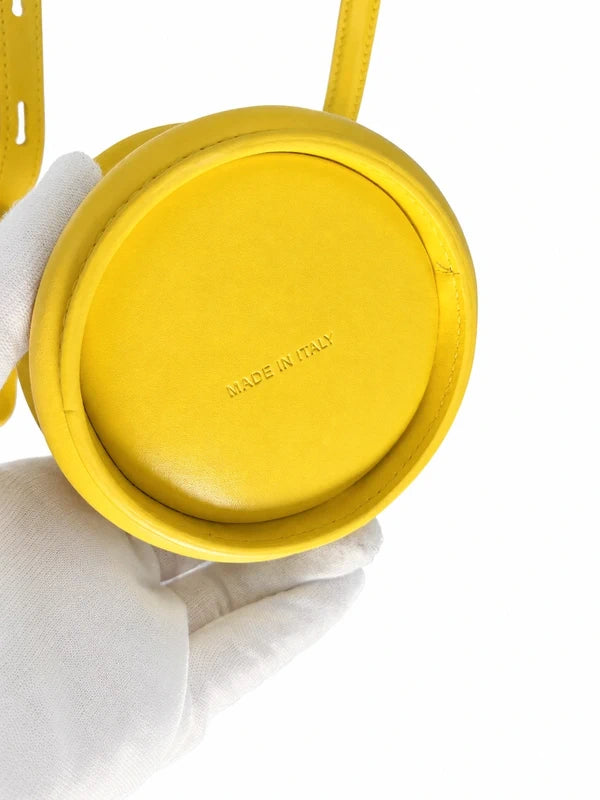 Alexander McQueen Gele leren crossbody – foto 5